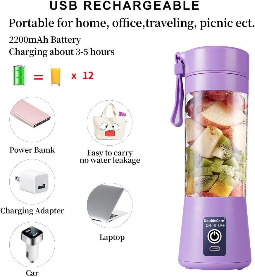 Rechargeable Mini Juicer – Portable USB Blender